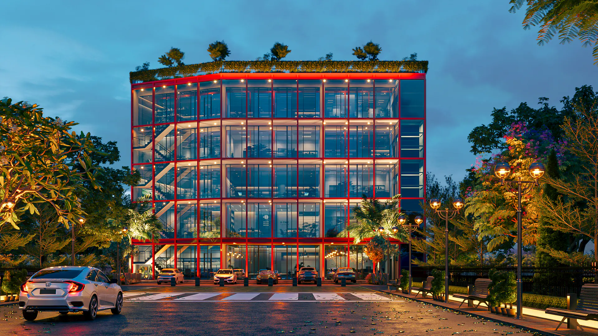 The Red Plaza